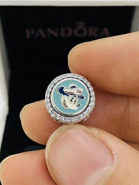 ✨🔥Pandora Disney Wish Captain Mickey Mouse Charm S925 Sterling Silver Jewelry